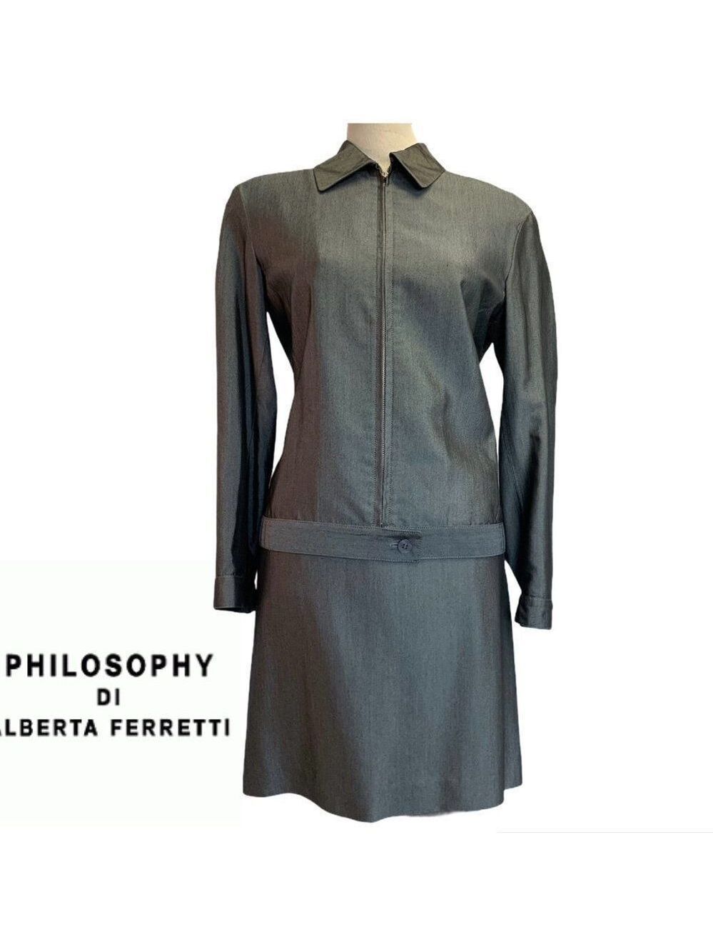 Philosophy Di Alberta ferretti Gray Silver Set